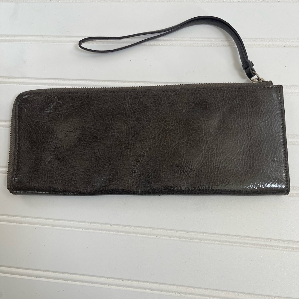 Aldo Envelope Wristlet Clutch Zipper Cardholder Purse 11 x 4.5